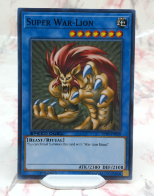 Yugioh - Super War-Lion SBTK-EN030 Common - NM Yugioh - Super War-Lion SBTK-EN030 Common - NM