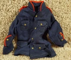 1964 Hasbro GI Joe Ko Knock Off Marine Dress Parade Blue Uniform Jacket Or Coat