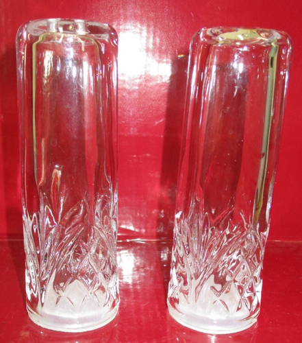 Dublino Sale Pepe Shaker 4,5 in Alto Elegante Set Godinger Crystal NUOVO senza scatola - Foto 2 di 5