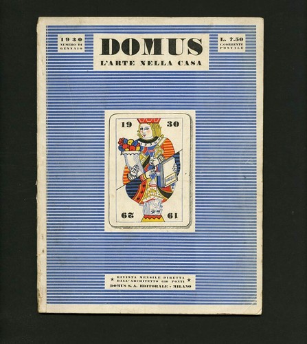 1930 Gio Ponti DOMUS Jean-Michel FRANCK Wiener Werkstaäte Pietro CHESSA R-Ginori - Imagen 1 de 9