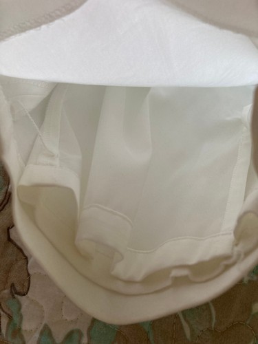 Ann Taylor Pants WHITE sz4 Straight Leg And Curvy Fit At Hip And Thighs mid rise - Picture 6 of 17