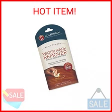 Guardsman Reusable Water Mark Remover Cloth | Wood Cleaner for White Rings & Haz