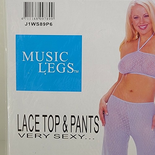 9789 Fleur de Lis Neckholder Top & Hose Musik Beine Einheitsgröße 5'-5'10'' 100-175 Pfund - Bild 10 von 12