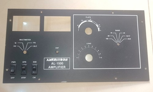 Ameritron AL-1500 Original Frontseite mit Schalter Set gebraucht wir versenden weltweit