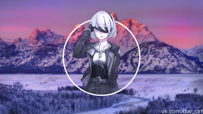Anime 2b nier nier automata 2d pictureinpicture Playmat Game Mat Desk