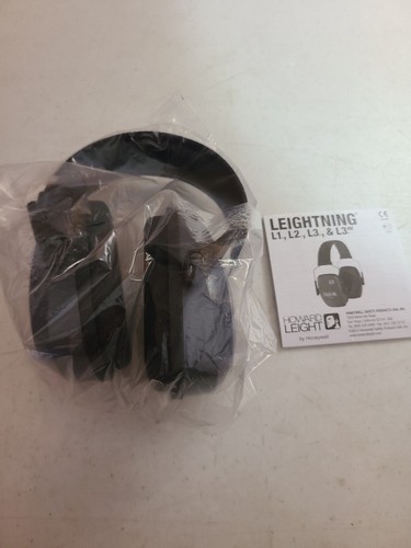 Howard Leight Leightning L1 Hearing Protection Earmuffs, Slimline Excellent ! - Picture 3 of 5