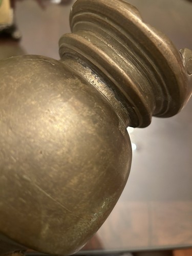 Antique Bronze Vase - Picture 12 of 13
