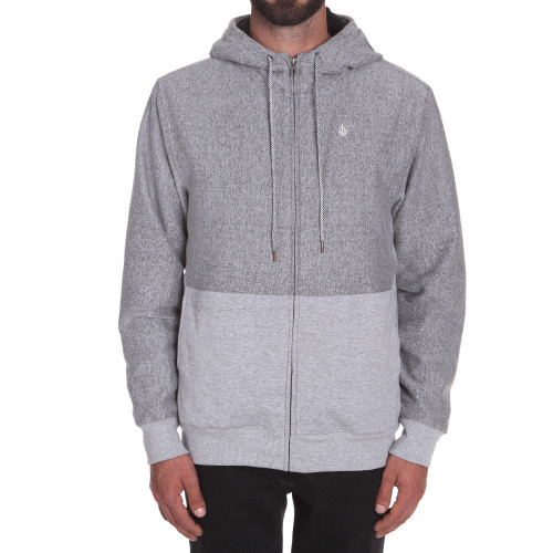 Volcom Static Stn Line Zip Grau M Volcom Static Stn Line Zip Grau M