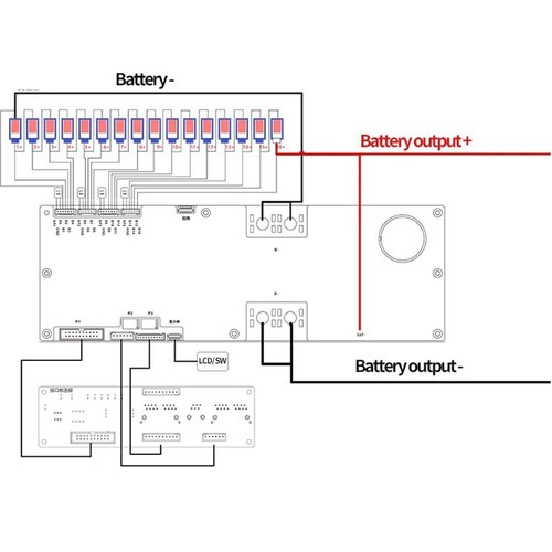 JK BMS Smart Inverter BMS 8-16S 100/150/200A Li-ion LiFePo4 Active Balance 1A 2A - Picture 5 of 37