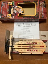 Flexible Flyer Christmas Classic Racer Wood Metal Roadmaster Mini New open box