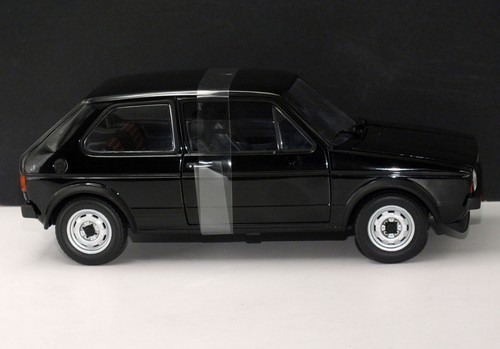 1:18 NOREV Model 1976 MK1 VOLKSWAGEN GOLF GTI (Black) RARE HTF #188487 VW Rabbit - Picture 8 of 8