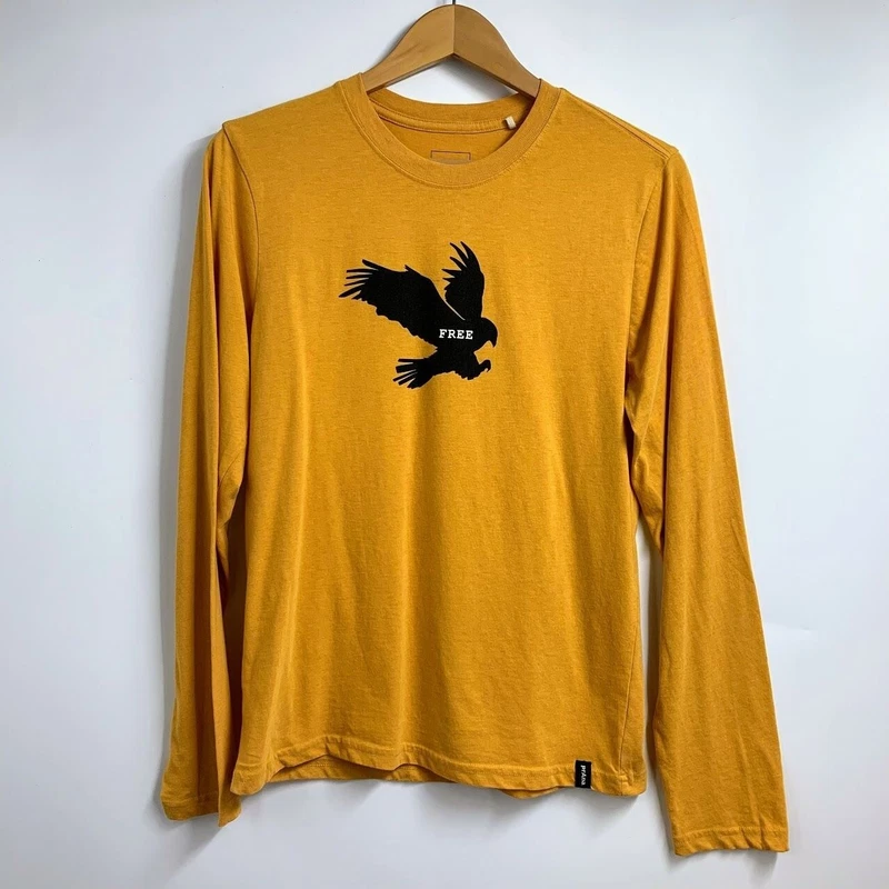 prana journeyman freebird sunray crew neck long sleeve shirt