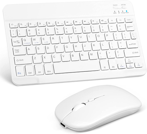 Rechargeable Bluetooth Keyboard and Mouse Combo Ultra Slim Full-Size Keyboard an - Picture 12 of 12