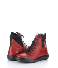 Softinos By Fly London 42 Red/black Neo Brand New