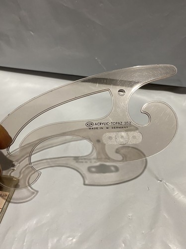 Set Burmester topazio acrilico KUM 355 con coperchio in plastica con Germania set di 2 - Foto 5 di 5