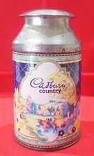Cadbury Country Milk Chocolate Advertising Promotional Milk Can Tin