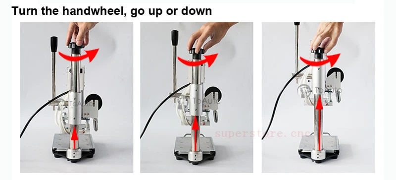 Hot Foil Stamping Machine For Leather Shoes Insole Embossing / Uppercase Letters - Image 4 of 4