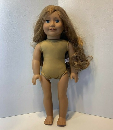 Treasured Dolls Light Skin Blonde Curly Hair Blue Eyes 18" Doll