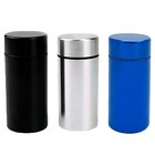 1* Small Mini Metal Tin Cans Canister Caddy Tea/Sugar Container Storage Box Jar