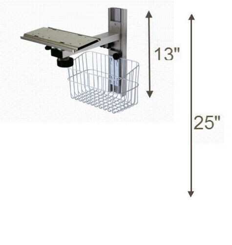 Wall Bracket Cart for CONTEC Patient Monitor CMS6000/7000/8000/9000/9200 New - Picture 5 of 6