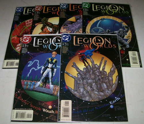 Legion Worlds #1-6 Complete series DC 2001 - Picture 1 of 4