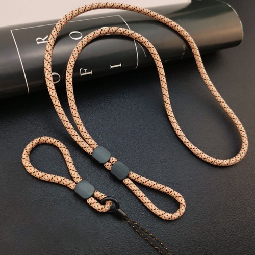 Keychain Braided Phone Lanyard Ornaments Neck Hanging Cord Phone Accessories - Photo 10 sur 15