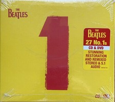 The Beatles - 1 - CD + DVD COMBO - NEW FACTORY SEALED PROMO COPY  27 # 1 HITS
