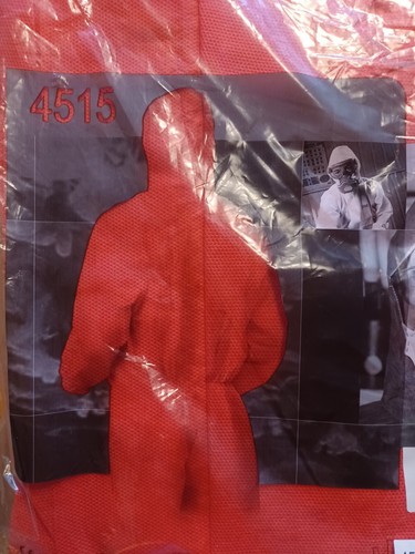 3M 4515 (M) TYPE 5/6 DISPOSABLE PROTECTIVE OVERALLS / COVERALLS HAZMAT x2 suits - Picture 6 of 11