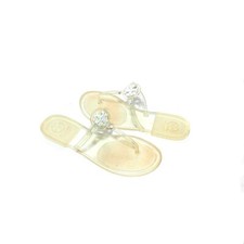 Tory Burch Mini Miller Jelly Sandals Citrus Yellow Women's 7 Rare Retired Color