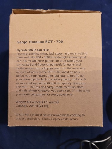 Varga Titan Bot Serie 700 mit Feuerstein und Kompass - Bild 9 von 18