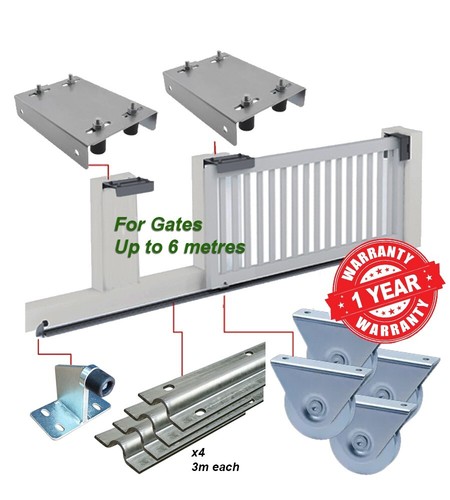COMPLETE WOODEN Gate Installation Kit Easy DIY | 2-Years Warranty | eBay UK