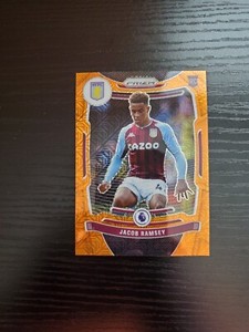 Jacob Ramsey - 2021-22 Prizm EPL Premier League RC #133 - ORANGE MOJO PRIZM (B)