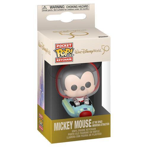Funko Pop! Llavero: Walt Disney World 50th Mickey Mouse Space Mountain Figura - Imagen 3 de 3