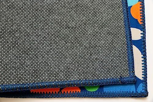 Olivia's Home - 22" x 32" Accent Rug - Fun Flowers - Picture 4 of 5
