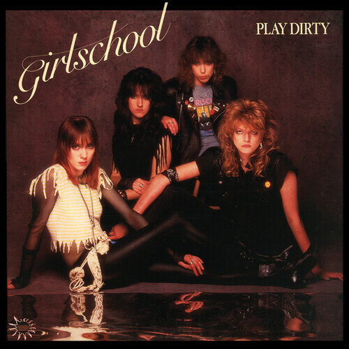 СДЕЛАЙТЕ ПРЕДВАРИТЕЛЬНЫЙ ЗАКАЗ Girlschool - Play Dirty - Red Marble [Новый виниловый альбом] на цветном виниле, Gat