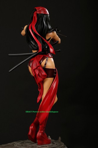 XM Studios Marvel Series 1/4 Scale Elektra GK Model Statue H About 63cm - Picture 5 of 12