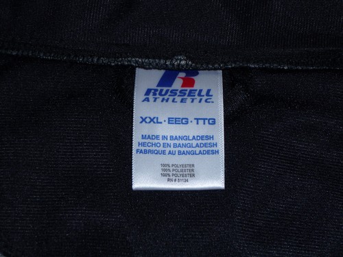 CHAQUETA Y PANTALÓN CHÁNDAL RUSSELL ATLÉTICO GRIS/NEGRO/BLANCO 2XL RETRO DE LA VIEJA ESCUELA - Imagen 7 de 16