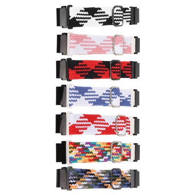 Nylon Watchband Adjustable Replacement Band Sport Breathable Strap for Fenix 7S
