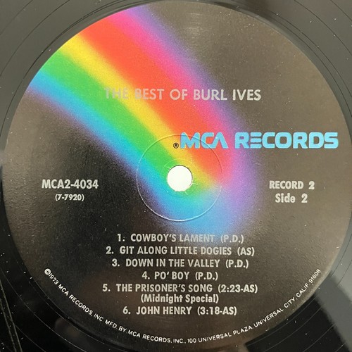 The Best Of Burl Ives Double LP - Picture 7 of 9