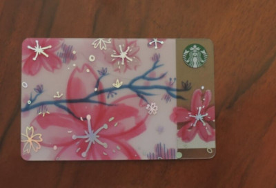 SELTENE STARBUCKS UAE VEREINIGTE ARABISCHE EMIRATE DUBAI 2016 SAKURA GESCHENKKARTE