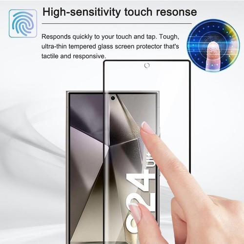 Protector de pantalla de vidrio templado para Samsung Galaxy S21 S22 S23 S24 Plus Ultra 5G - Imagen 11 de 17