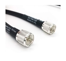 LMR-400/LMR400 Times Microwave Low Loss Coaxial Cable - PL259 UHF Male to UHF...