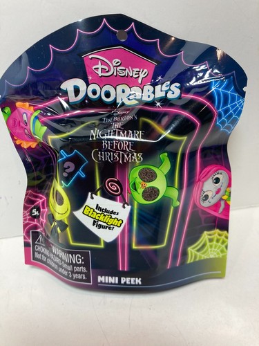Disney Doorables Blacklight - Nightmare Before Christmas You Pick - Picture 33 of 53