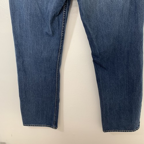 Jeans American Eagle Relaxed Uomo 31 Gamba Dritta Blu Casual Lavoro Western 29" - Foto 6 di 11