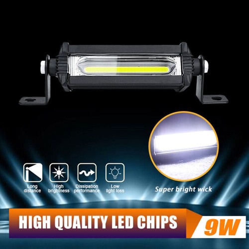 2x LED Light bar Lichtbalken Arbeitsscheinwerfer Offroad Lightbar Auto SUV 12V - Bild 8 von 12