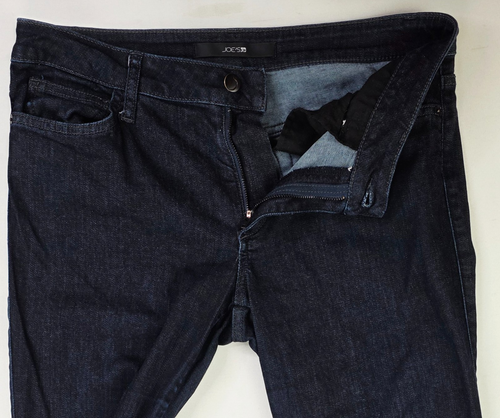 Joe's Jeans Size 31X34 Womens Curvy Bootcut Blue Denim 5 Pocket Logo Jeans - Picture 9 of 11