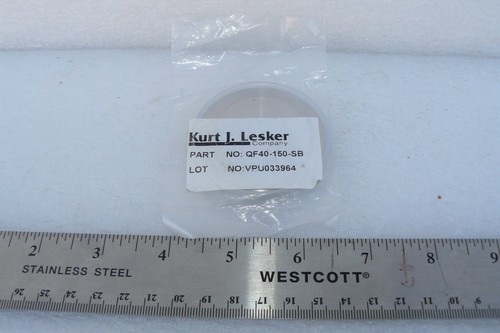 ASPIRAPOLVERE KURT J LESKER QF40-150-SB RACCORDO TENDA VUOTA KF-40 NW40 INOX NUOVO - Foto 1 di 2