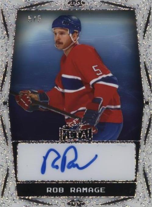 2024 Leaf Metal Legends - Rob Ramage #BA-RR1 - 1 of 1