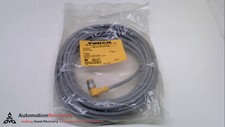 TURCK WS 4.5T-10/S90, CABLE, 10 METERS, MALE, 90 DEGREES, 5 POLE,, NEW #222882