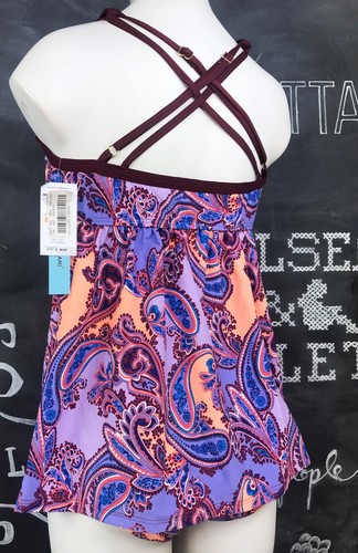 Set da bagno Tankini Antonio Melani da donna di design nuovo con etichette $126, S - Foto 7 di 9